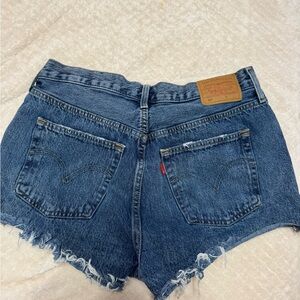 Levi's Women's Classic Blue Jean Shorts